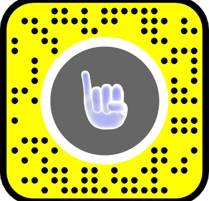 snapchat asl alphabet lens snapcode