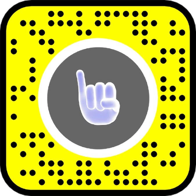 snapchat asl alphabet lens snapcode