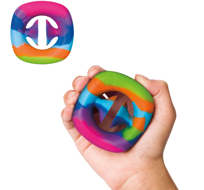 snapperz rainbow fidget toy by toysmith