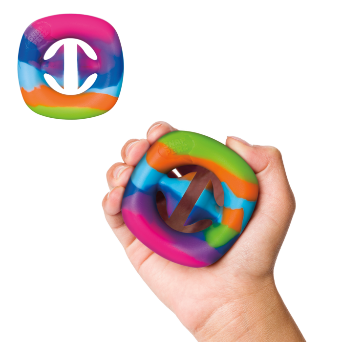 snapperz rainbow fidget toy by toysmith