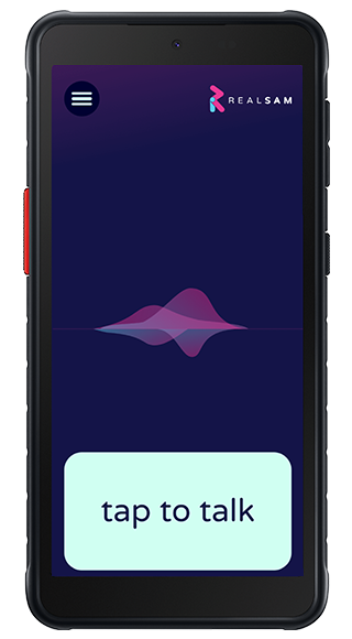 realSAM pocket smartphone for individuals with visual impairments