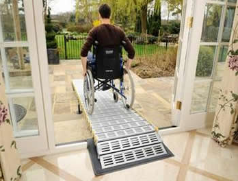 roll-a-ramp wheelchair ramp