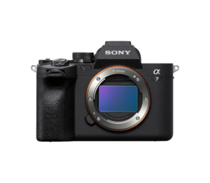 sony a7 IV camera with built-in screen reader