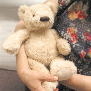 arthur the music therapy teddy bear