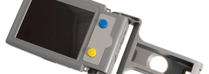 lookyplus handheld video magnifier with handle extended