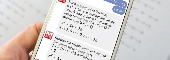 Mathway app with equations