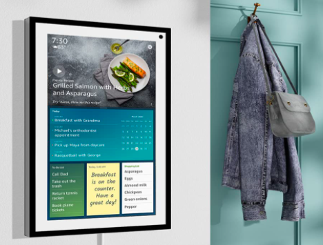 s new Echo Show 15 can be mounted on a wall