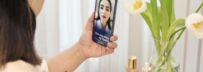 estee lauder voice enabled makeup assistant for visually impaired