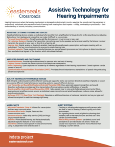 Image of Assistive Technology for Hearing Impairments download
