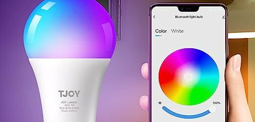 TJOY bluetooth lightbulb with tuya smart app