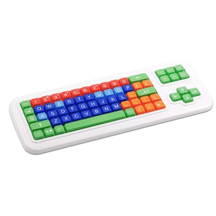 clevy keyboard with uppercase letters