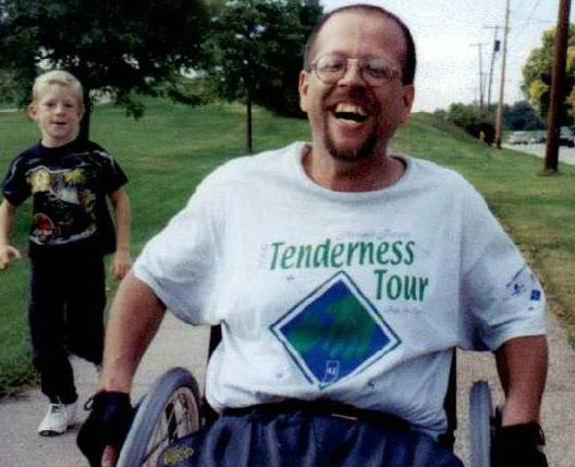 Richard Propes started the Tenderness Tour in 1989. 