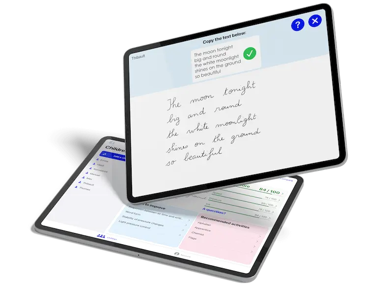 dynamilis handwriting app