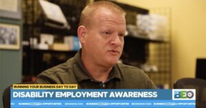 WISHTV - National Disability Employment Awareness Day media interview