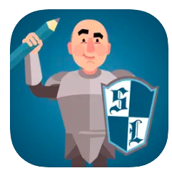 sir linkalot spelling app logo