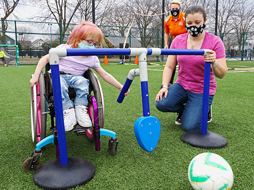 The Children's Museum improves accessibility with adaptive sports equipment