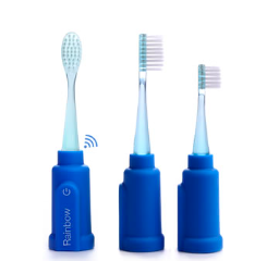 rainbow smart toothbrush in blue