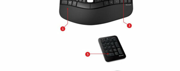 microsoft sculpt ergonomic desktop keyboard and mouse