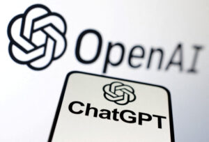 OpenAI and ChatGPT logos