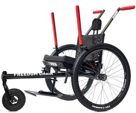 grit freedom wheelchair for multiple terrains