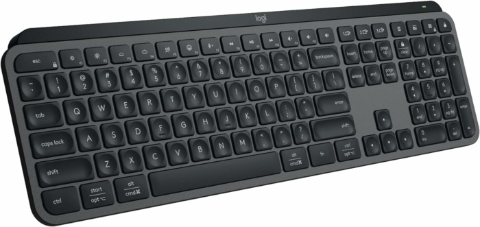 logitech mx keys s wireless keyboard in black