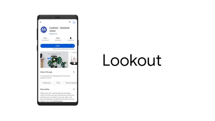 Lookout app for Android