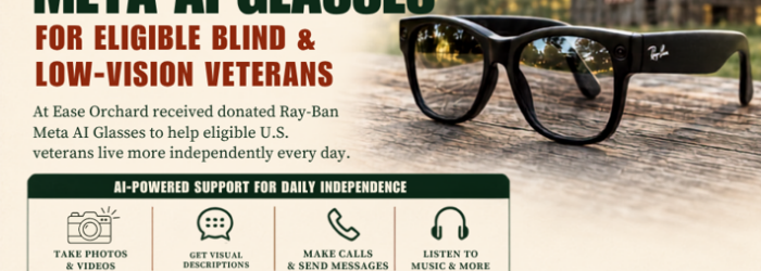 At Ease Orchard offers free Meta AI Glasses